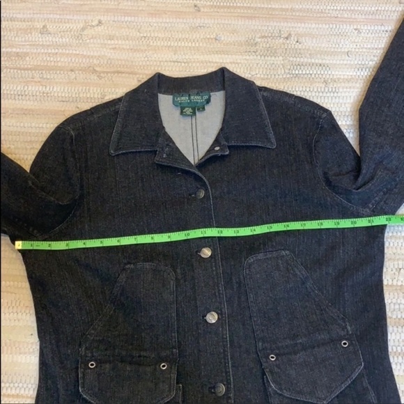 Lauren Jeans Co Denim Button Up Jacket - Picture 11 of 12